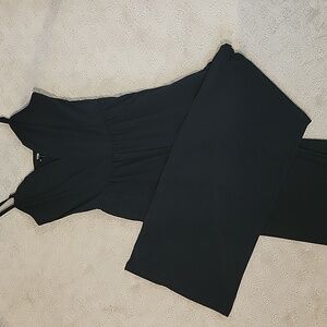 Black pant jumpsuit